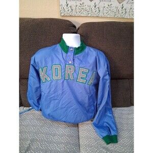 Vintage 1980s Pullover Windbreaker, Softball, Sz Sm